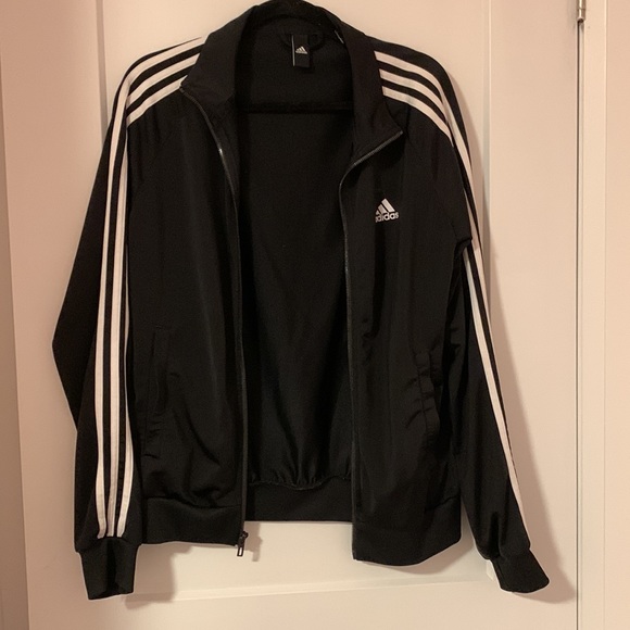 Black Adidas Zip-up - Picture 6 of 8